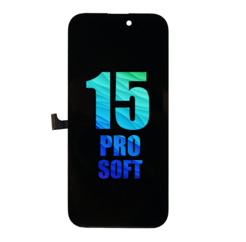 Premium OLED Soft Screen Compatible to iPhone 15 Pro - Best Cell Phone Parts Distributor in Canada, Parts Source Premium OLED Soft Screen Compatible to iPhone 15 Pro - Best Cell Phone Parts Distributor in Canada, Parts Source